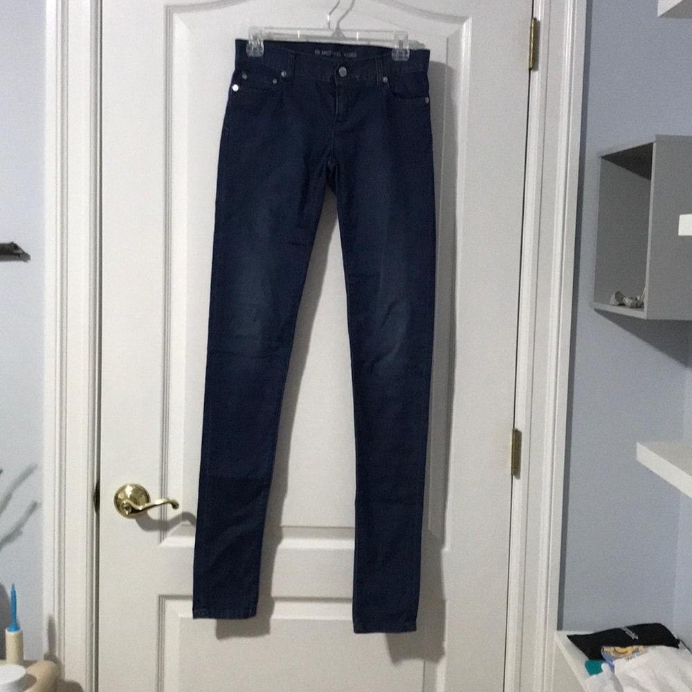 michael kors denim legging
